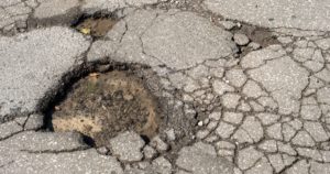 Norristown Car Accident Lawyers at Anthony C Gagliano III, P.C. Help Victims Injured in Accidents Caused by Potholes.