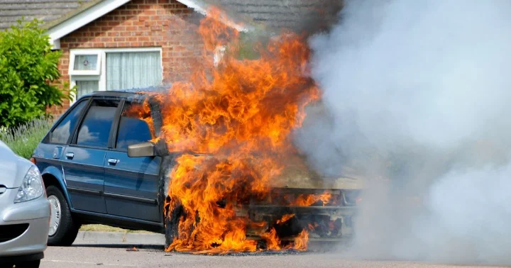 What Should I Do if My Car Catches on Fire?